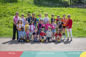 Photo de classe groupe Brucker à Nilvange
