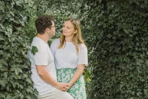 regard tendre entre Chloé & Aymerick pour leur Love cession